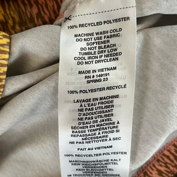 TOPO Designs River Hoodie SPF 30 long sleeve size S - Picture 9 of 10